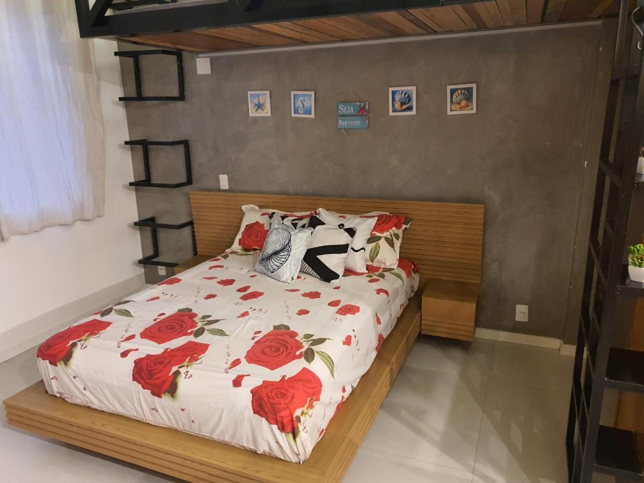 Cantinho Acolhedor Na Praia 과루자 외부 사진